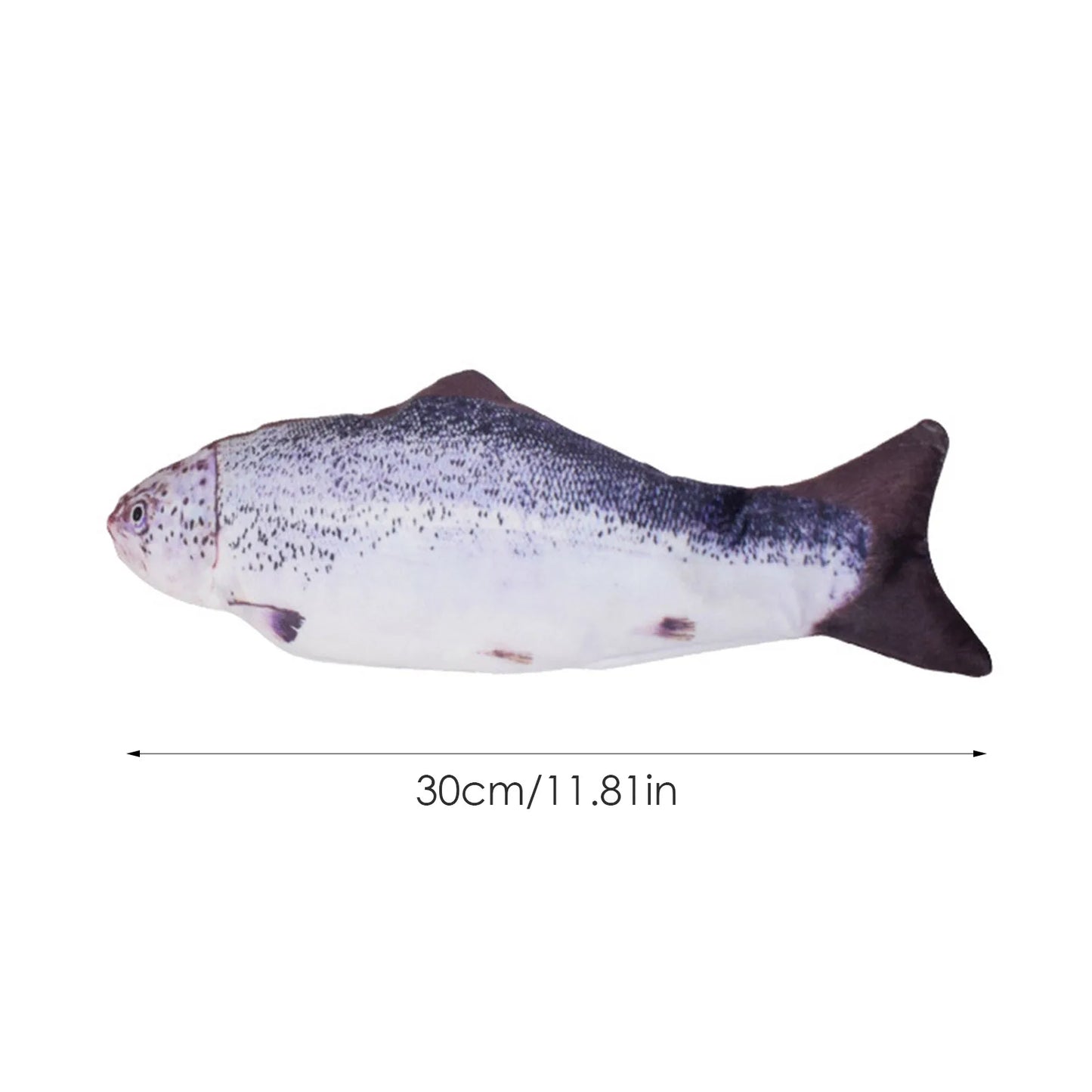 Floppy Fish Cat Toy | USB Rechargeable & Interactive